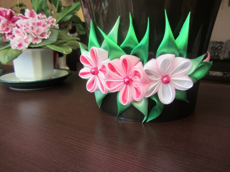 Обруч "Рожевий мікс" - 55 грн